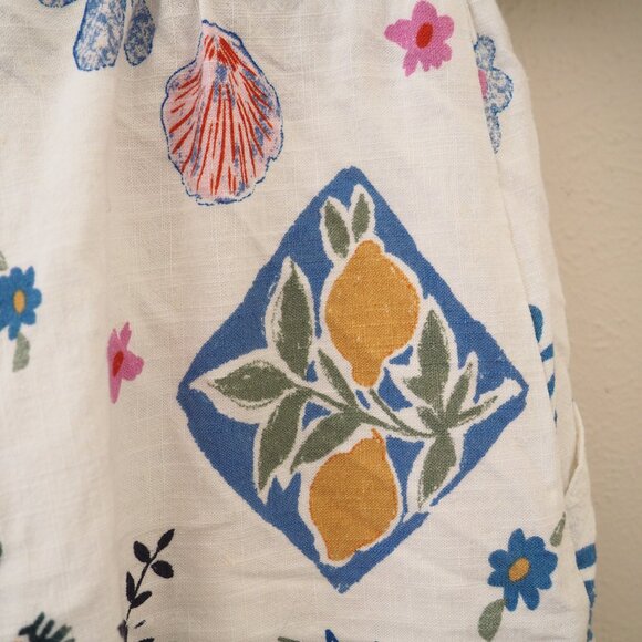 Label of Love Portafino Playsuit Short Sleeve Floral Romper sz L - Picture 5 of 13